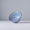 Servirna skleda INDIGO IKAT HERRINGBONE, 13 cm, 350 ml, MIJ