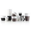 Lonček, 230 ml, set 2 kosov, s silikonskim pokrovom, sive barve, Eva Solo