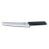 Pekovski nož SWISS MODERN, 22 cm, črna, Victorinox
