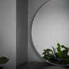 Stensko ogledalo OBOD, 80 cm, svetlo rjav, Blomus