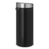 Koš za odpadke na dotik TOUCH BIN NEW 30 l, mat črna / srebrna, Brabantia