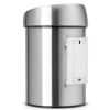 Koš na dotik TOUCH BIN, 3 l, jeklo mat, Brabantia