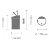 Koš na dotik TOUCH BIN, 3 l, jeklo mat, Brabantia
