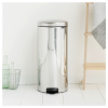 Koš za smeti s pedalom NEWICON, 30 l, sijoče jeklo, Brabantia