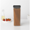 Posoda za shranjevanje hrane TASTY PLUS, 2,5 l, temno siva, umetna masa, Brabantia