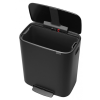 Koš za smeti s pedalom BO, 60 l, črne barve, Brabantia