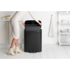 Koš za smeti s pedalom BO, 60 l, črne barve, Brabantia