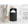 Koš za smeti s pedalom BO, 60 l, črne barve, Brabantia