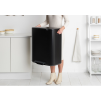 Koš za smeti s pedalom BO, 60 l, črne barve, Brabantia