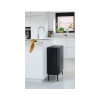 Koš na dotik BO HI, 2 x 30 l, črna, Brabantia