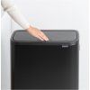 Koš na dotik BO HI, 2 x 30 l, črna, Brabantia
