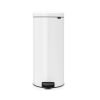 Koš za smeti s pedalom NEWICON, 30 l, bela, Brabantia