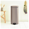 Koš za smeti s pedalom NEWICON, 30 l, platina, Brabantia