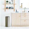 Koš na dotik TOUCH BIN NEW, 30 l, platina, Brabantia