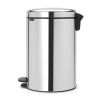 Koš za smeti s pedalom NEWICON, 20 l, sijoče jeklo, Brabantia