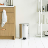 Koš za smeti s pedalom NEWICON, 20 l, sijoče jeklo, Brabantia