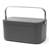 Koš za bio odpadke, 1,8 l, siva, Brabantia