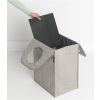 Koš za perilo, 55 l, svetlo siv, Brabantia