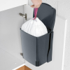 Vgradni smetnjak, 10 l, črn, Brabantia