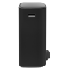 Koš za smeti s pedalom BO, 2 x 30 l, črne barve, Brabantia