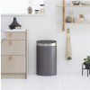 Koš na dotik TOUCH BIN NEW 40 l, platinasta / srebrna, Brabantia