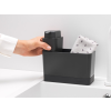 Organizator za pomivalno korito, z dozirnikom, siva, Brabantia