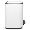 Koš za smeti s pedalom BO, 3 x 11 l, bela, Brabantia