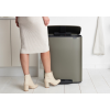 Koš za smeti s pedalom BO, 60 l, platina, Brabantia