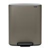 Koš za smeti s pedalom BO, 60 l, platina, Brabantia