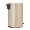 Koš za smeti s pedalom NEWICON, 20 l, šampanjec, Brabantia