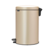 Koš za smeti s pedalom NEWICON, 20 l, šampanjec, Brabantia