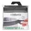 Rezervna vreča za perilo za BO koš za perilo, 30-35 l, siv, Brabantia
