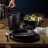 Krožnik plitvi Nordic kitchen O 25 cm Črna Eva Trio