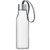 Steklenica za vodo, 500 ml, s sivim trakcom, plastika, Eva Solo