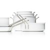 Sauté ponev WHITE LINE 24 cm, keramika,Eva Trio