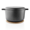 Podstavek za posodo NORDIC KITCHEN, 18,5 cm, magnetni, hrastov les, Eva Solo
