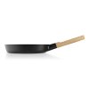 Ponev z nelepljivim premazom NORDIC KITCHEN, 24 cm, z lesenim ročajem, Eva Solo
