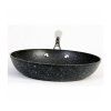 Ponev z nelepljivim premazom NEVERSTICK2, 28 cm, eloksiran aluminij, Eaziglide