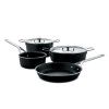 Set loncev POTS & PANS, 6 kosov, nerjaveče jeklo, Alessi