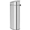 Koš na dotik TOUCH BIN NEW, 23 + 10 l, jeklo mat, Brabantia