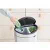 Koš na dotik TOUCH BIN NEW, 23 + 10 l, jeklo mat, Brabantia