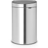 Koš na dotik TOUCH BIN NEW, 23 + 10 l, jeklo mat, Brabantia
