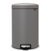 Koš za smeti s pedalom NEWICON, 20 l, mineralno siva, Brabantia