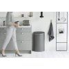 Koš na dotik TOUCH BIN NEW, 23 + 10 l, platina, Brabantia