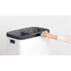 Rezervne vreče za BO koš za perilo, 2 x 45 l, siva, Brabantia