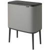 Koš za odpadke na dotik BO TOUCH BIN 11 + 23 l, mineralno siv, Brabantia