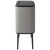 Koš za odpadke na dotik BO TOUCH BIN 11 + 23 l, mineralno siv, Brabantia