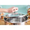 Set posode COOK EAT B921SA55, set 10 kosov, inox, Tefal
