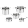 Set posode COOK EAT B921SA55, set 10 kosov, inox, Tefal