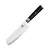 Japonski nož NAKIRI OKAMI 17 cm, črna, Dellinger